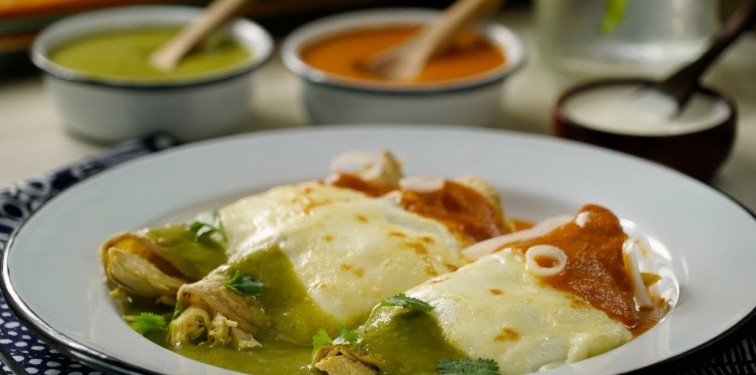 Enchiladas Tricolor
